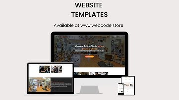 Introducing Style Studio: The Best Unisex Salon Website Template (₹4000 Only)