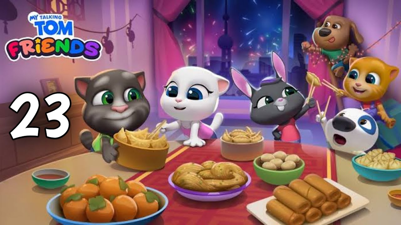 My Talking Tom Friends Unlimited Money Episode 23 GAMEPLAY 4U