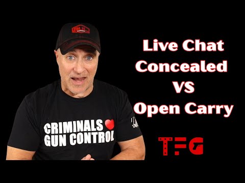 "Live Chat" Carrying Guns!
