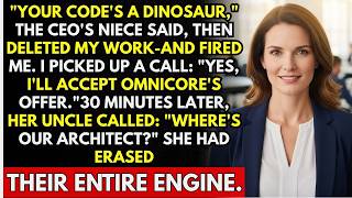 She Deleted My Code. Then I Took Her Job — and Her Uncle Called Me Back.