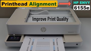 HP Envy 6155e Printhead Alignment !!
