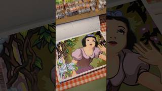 Snow White 🍎 relaxing ASMR coloring | Disney mystery colouring #coloriagemystère #asmrcoloring