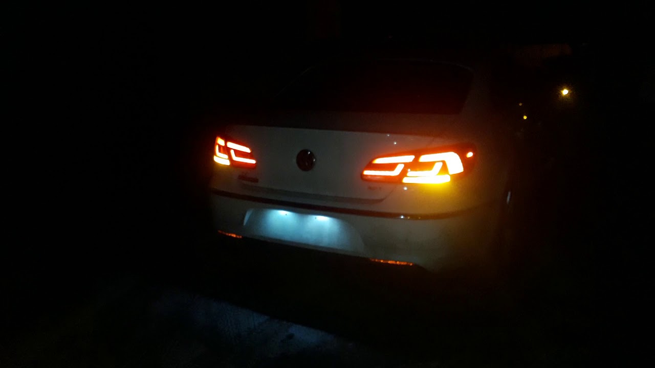 Passat cc подсветка ног