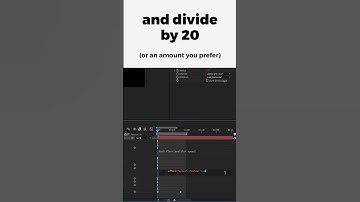 After Effects Smears with Minimax & Speed Expression