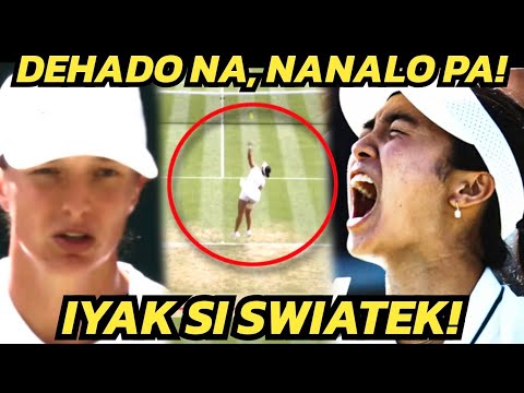 Ito ang NAKAKABILIB NA DISKARTE na Ginawa ni ALEX EALA kontra sa kay IGA SWIATEK! HISTORY UPSET! 