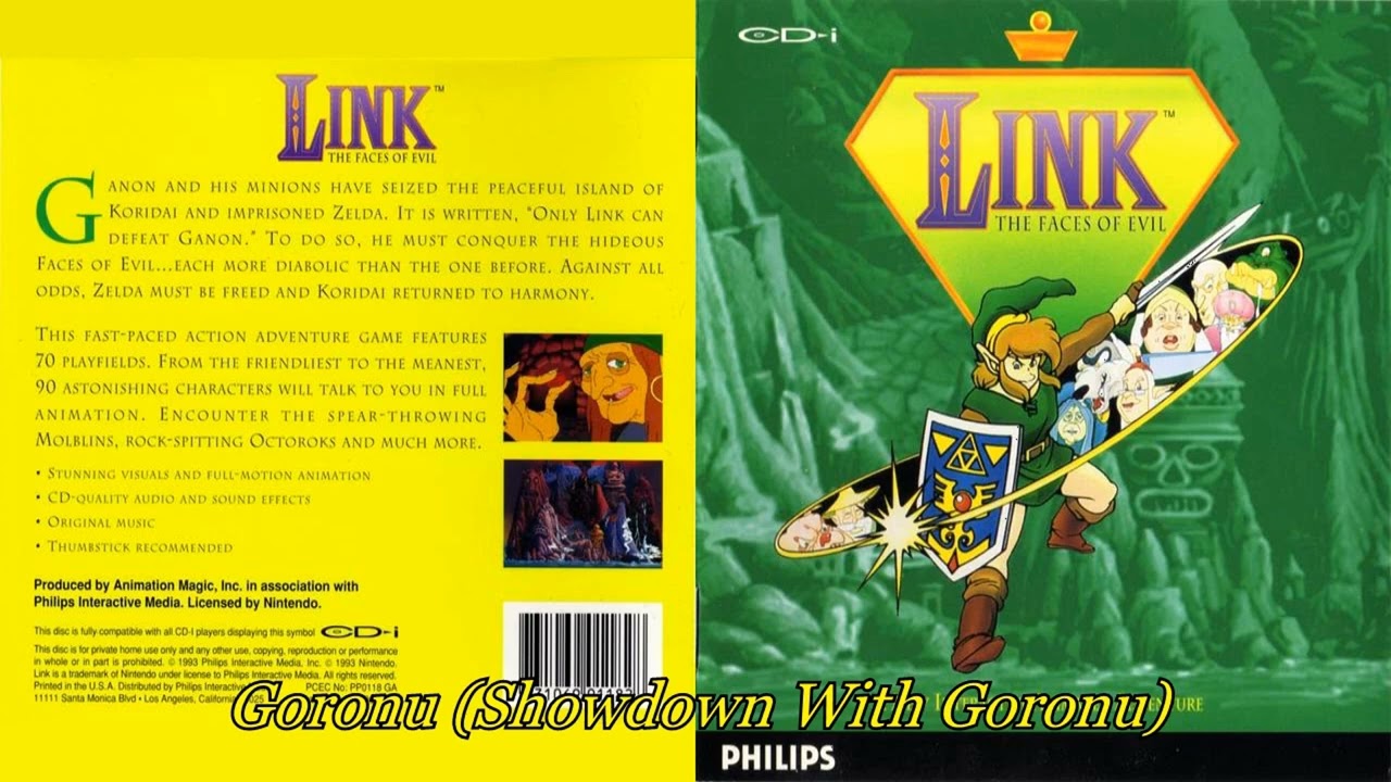 Goronu (Showdown With Goronu) [Custom Crop] — Link: The Faces of Evil (CD-i) | Hoba West ReUpload...
