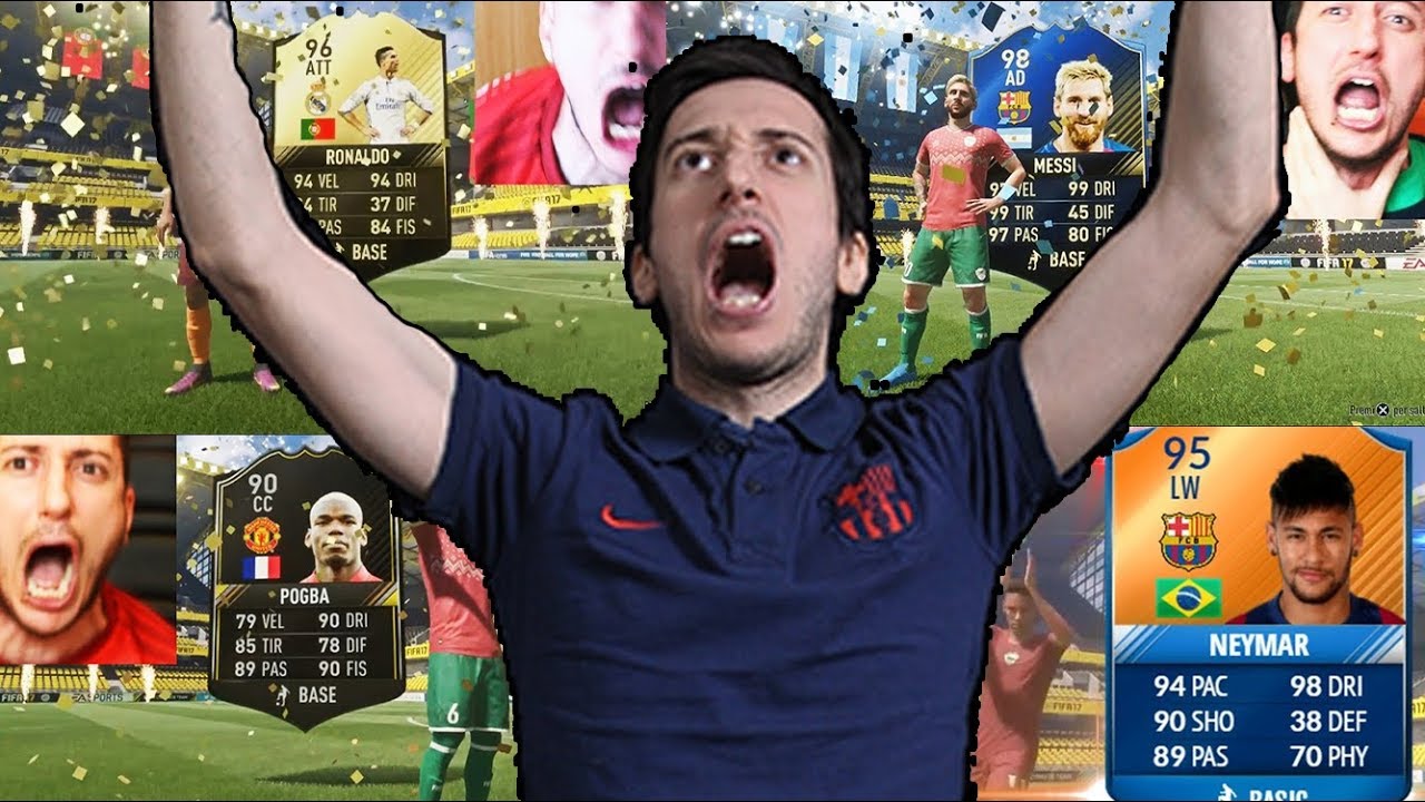 TOP 10 SCULATE DEXTER PACK OPENING FIFA 17 (RONALDO, MESSI, TOTY, TOTS, OTW, MOTM,)