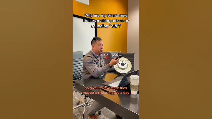 Why are my brand-new brakes making noises or sounding “old”? 🚘