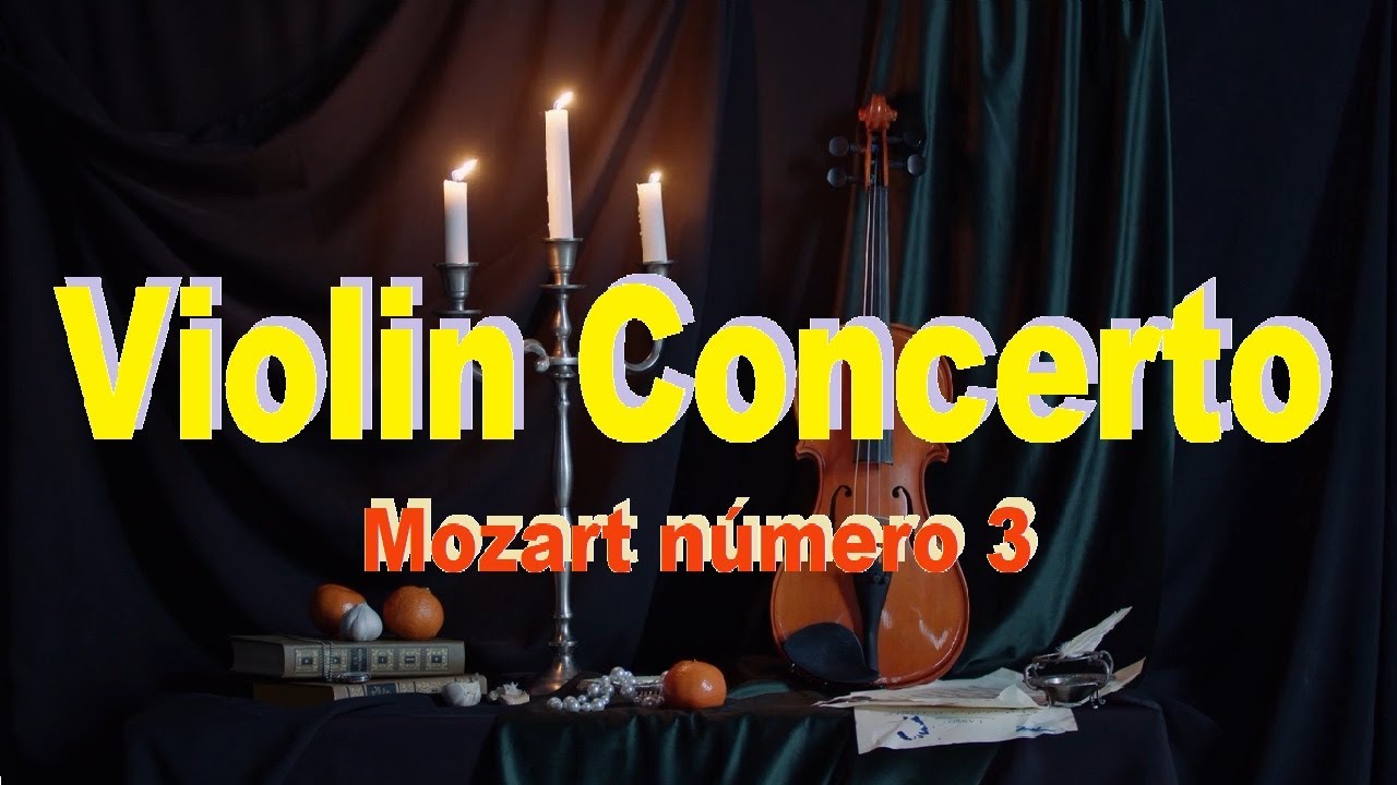 Violin Concerto Mozart nº 3 YouTube