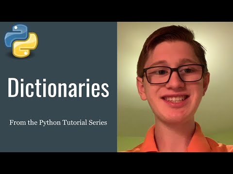 Python Tutorial 17: Dictionaries