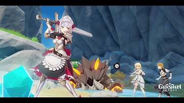 C6 Noelle, the 6-Star Main DPS - Humiliates the Mechanical Array