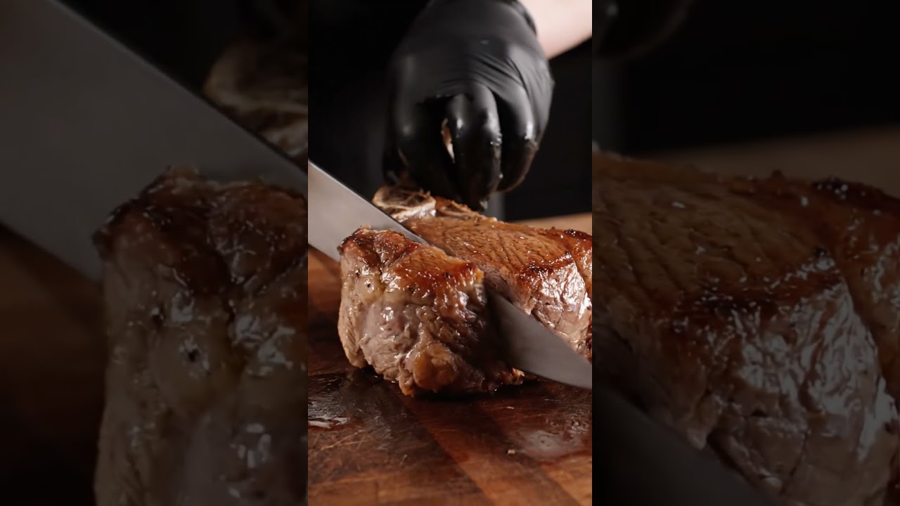 Beef Chops Cutting ASMR 🔪🔥 | Juicy Meat, 