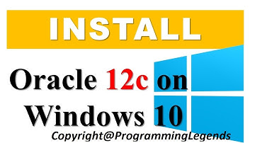 How to install Oracle 12c in Windows10 step by step guide with live installationf