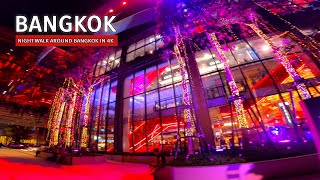 THAILAND, BANGKOK  4K Walking tour: A walk down Sukhumvit road at night in Bangkok