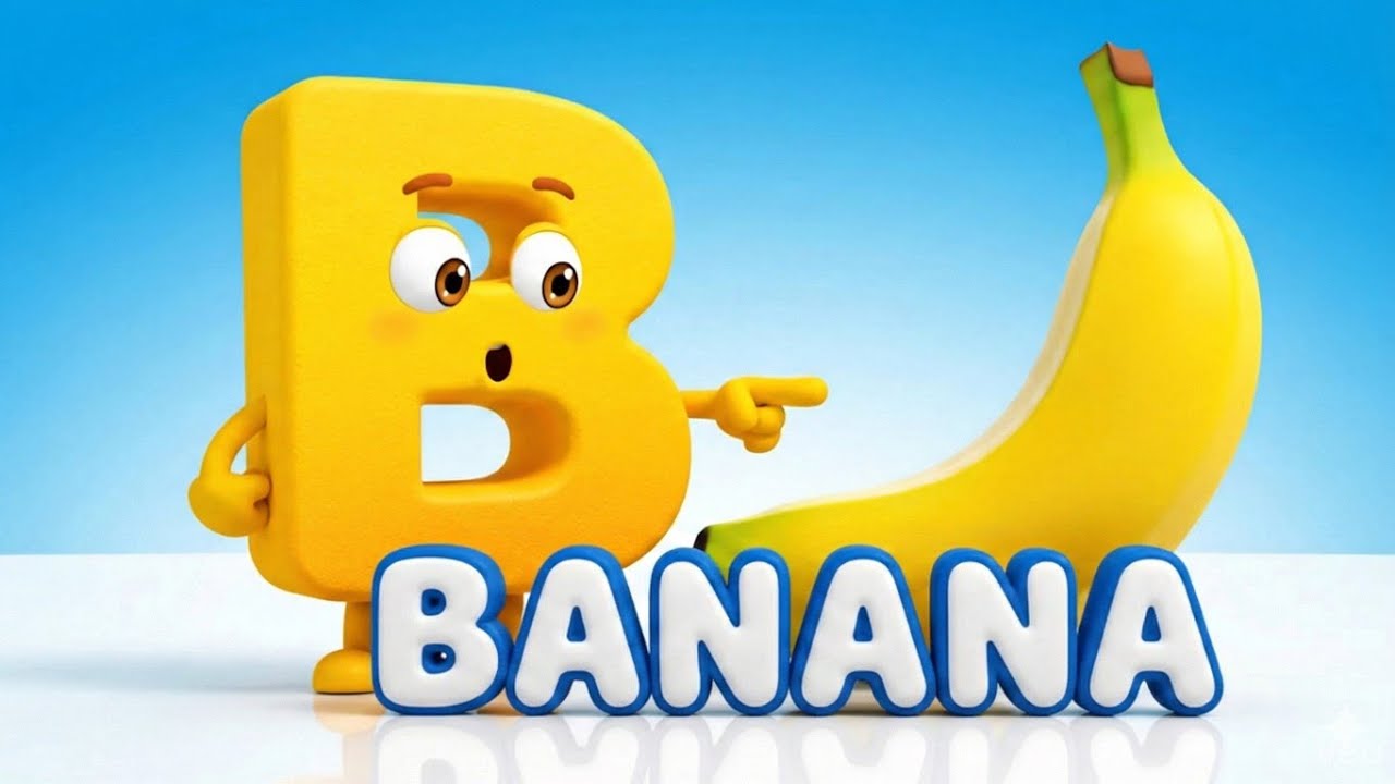 ABC Food Phonics Song | A to Z Eating Sounds for Kids | Learn Letters & Foods