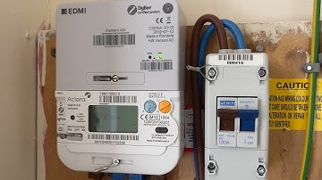 How to get a meter reading on a Aclara SGM1412-B electricity meter