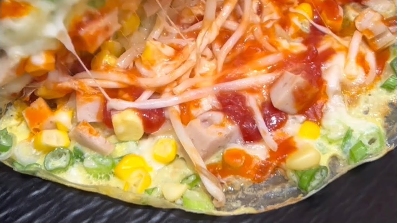 Rice paper pizza easy and delicious YouTube