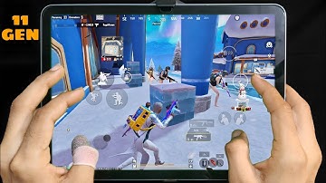 iPad 11th generation bgmi test 🔥 sensitivity + setting ❤️