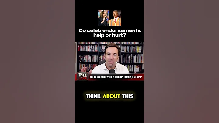 Do Celebrity Endorsements Hurt Democrats? #politics #analysis #trump #harris thumbnail