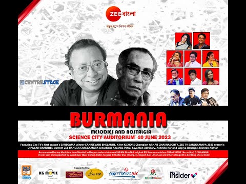 BURMANIA (PROMO II) A TRIBUTE TO SD & RD BURMAN Coming up on Zee Bangla 25th June 2023 2 pm onwards