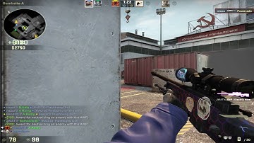 Nicco | CS:GO | 4K AWP Cache | A Site retake