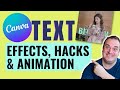 Canva Text Tutorial - The Ultimate Secrets And Hacks