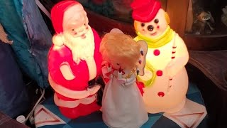 Showing Our Vintage Christmas Decorations From The 50S - Current