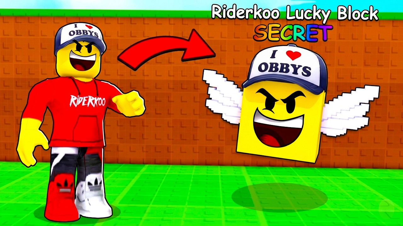 JSEM LUCKY BLOCK V ROBLOXU?! - Be A Lucky Block!