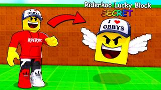 JSEM LUCKY BLOCK V ROBLOXU - Be A Lucky Block