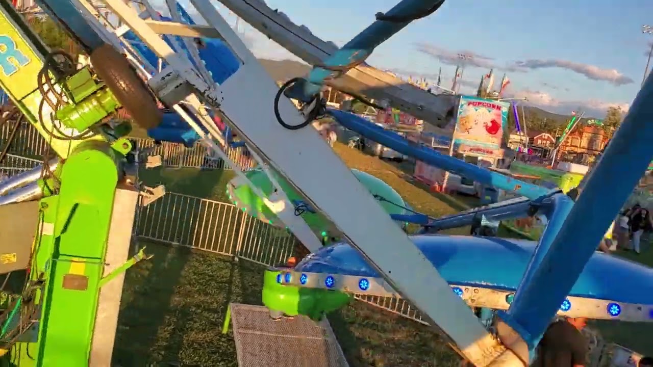 Paratrooper Ride POV (Shamrock Shows & Amusements)