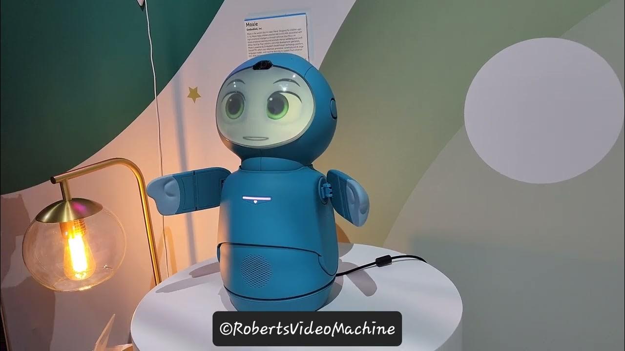 Meet Moxie, a robot friend designed for children