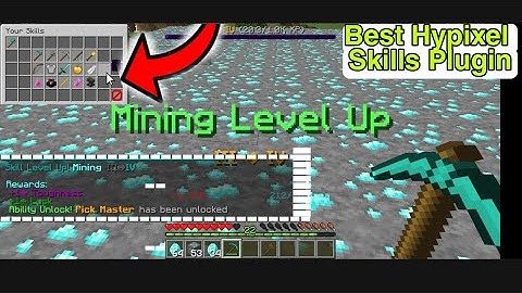 Best Hypixel Skills Plugin For Skyblock And Survival | Best Skills Plugin Ateros