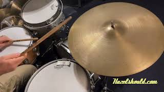 Vintage Zildjian 1960S Light Sizzle Ride 20 2074 G