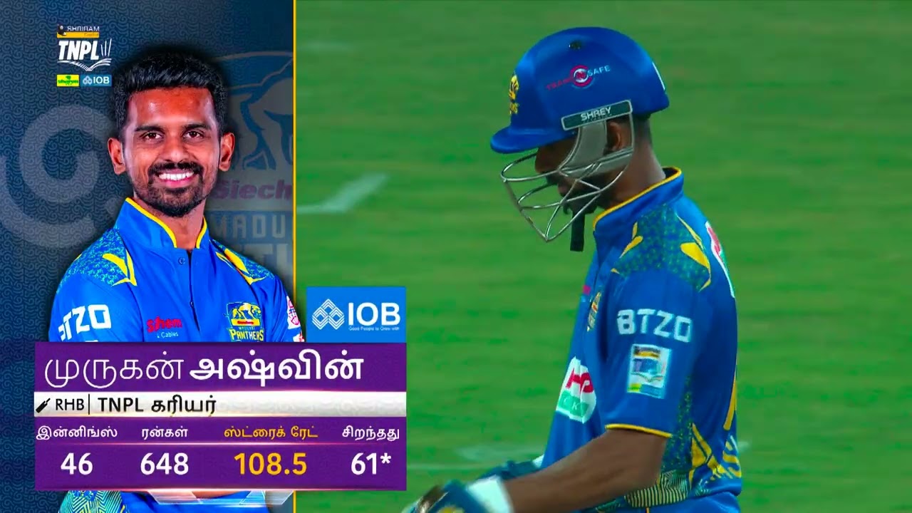 Match 20 Highlights: iDream Tiruppur Tamizhans vs Siechem Madurai Panthers