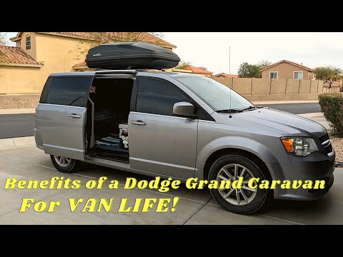 Benefits of a Dodge Grand Caravan as a Minivan Camper for VAN LIFE + Hidden Gems | Van Conversion