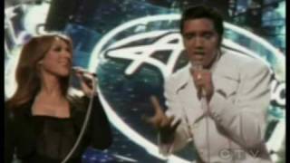 Elvis Presley and Celine Dion -  If I can dream chords