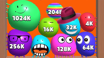 Blob merge 3d TOP 1 player in WORLD Max level gameplay (android ios) NEW UPDATE #49