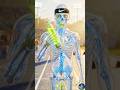 What If Usain Bolt Trained a Glass Skeleton? ⚡💀#shorts #trending #viral #skeleton