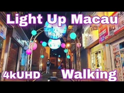 [4kUHD ] Walking🚶‍♂️/Light Up Macau 2023..#video #music