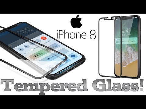 iPhone X - Best 9H Tempered Glass Screen Protector For iPhone X!