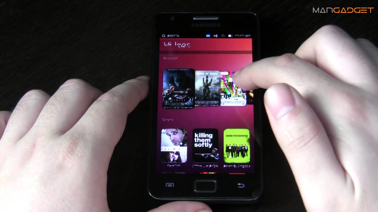 Превью Ubuntu touch от mangadget.ru