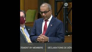 Canadian Mp Chandra Arya Explaining Difference Between Nazi Symbol And ..