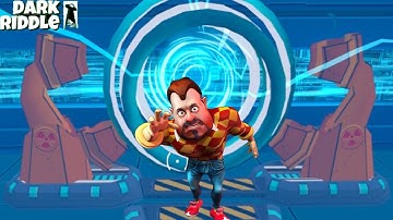 НОВОЕ ОБНОВЛЕНИЕ в ПРИВЕТ СОСЕД! БАБУШКА и РОБОТ КОШКИ в Dark Riddle