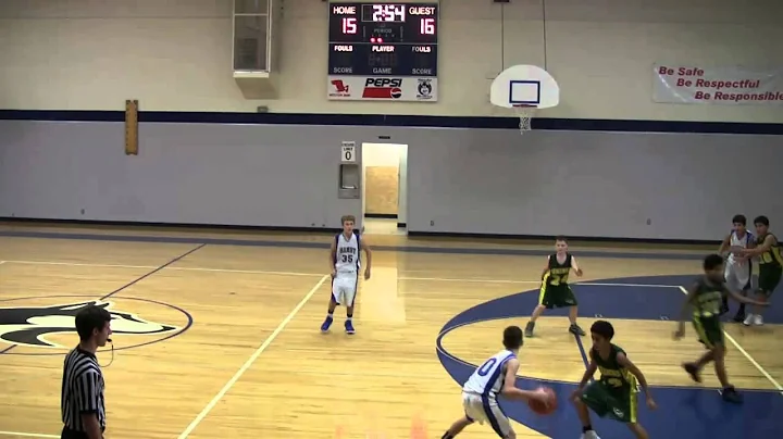 Caleb Hess basketball Nov. 28, 2012