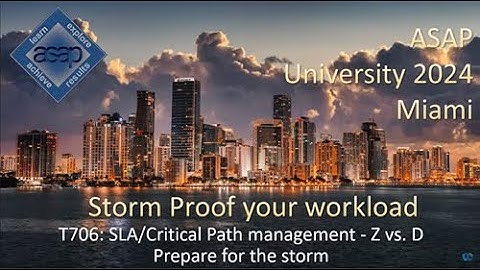 AIOps IBM Workload Automation User Group June 24 Session 4 SLA/Critical Path Management – Z vs. D