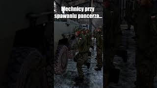 Mechnicy przy spawaniu pancerza... #arma3 #polisharmy #poland
