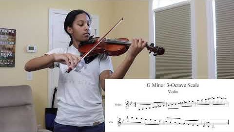 G Melodic Minor Scale, 3 Octaves - Ava