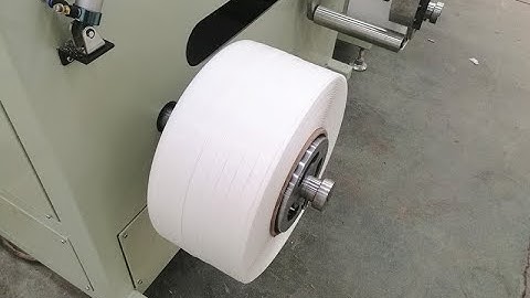 PP Automatic Strap Making Machine PLC Double Station Winder