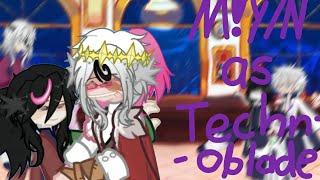 Hashiras React To Giyuus Boyfriend As Myn As Technoblade Gacha Life 2 Part 1