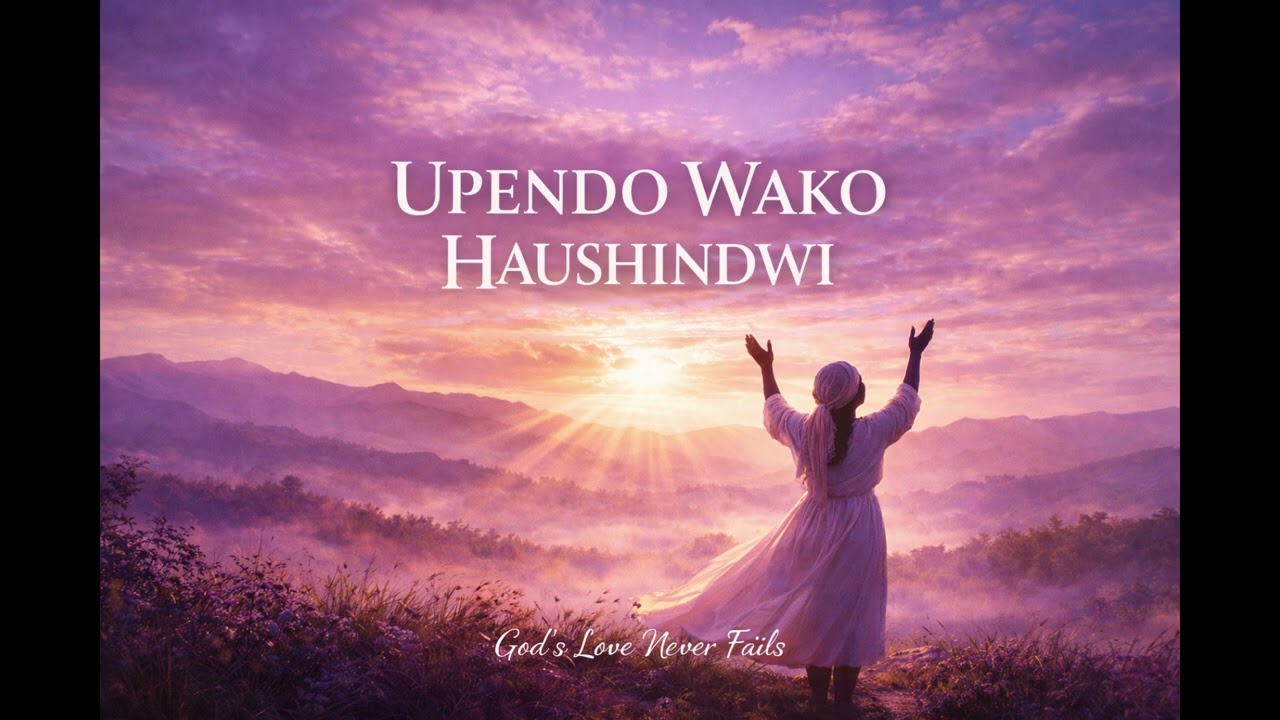 Upendo Wako Haushindwi | Full Swahili Worship Song | God’s Love Never Fails